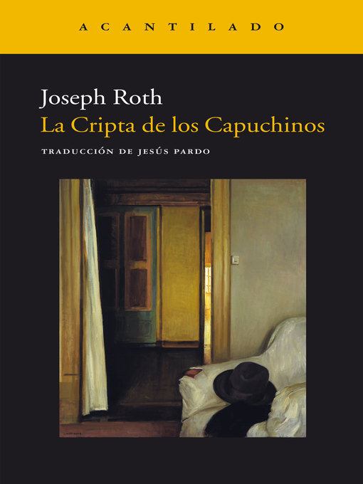 Title details for La Cripta de los Capuchinos by Joseph Roth - Wait list